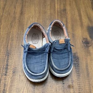 Hey Dude Kids Charcoal Dress Shoes